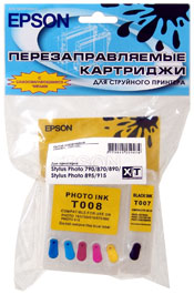 ���������������� ��������� ��� EPSON Photo 790 (T007401, T008401) x2