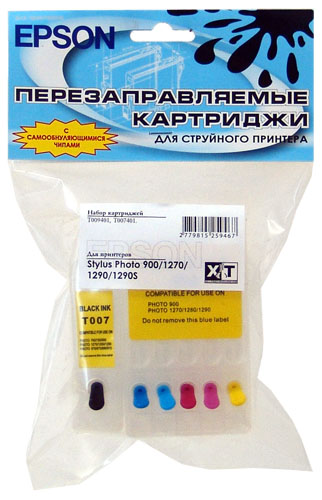 ���������������� ��������� ��� EPSON Photo 1270 (T007401, T009401) x2