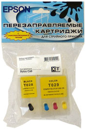 ���������������� ��������� ��� EPSON C60 (T028401, T029401) x2