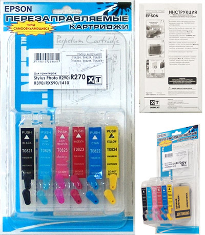__���������������� ��������� ��� EPSON R295/TX700W/TX800FW/R270/R290/R390 (T08214-T08264) x6 - V5.0.