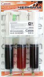 ����������� �������� ��� CANON BCI- 3/5/6 COLOR (CIM 006C) 3x20 ��.