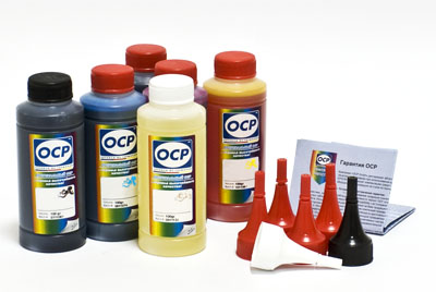   OCP SAFE SET (BK 35, BK 124, C 154, M/Y 144) + RSL   CANON 425/426/520/521, 100 x 6