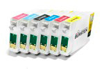 ����-��������� BURSTEN NANO 1 ��� EPSON* P50, PX660, PX720WD, PX820FWD (T08014- T08064) x 6 ��.